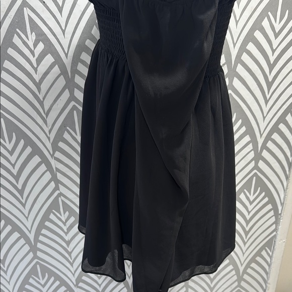 NWOT Princess Polly Black Babydoll Dress with Long Sleeves for Cocktail - Picture 8 of 12